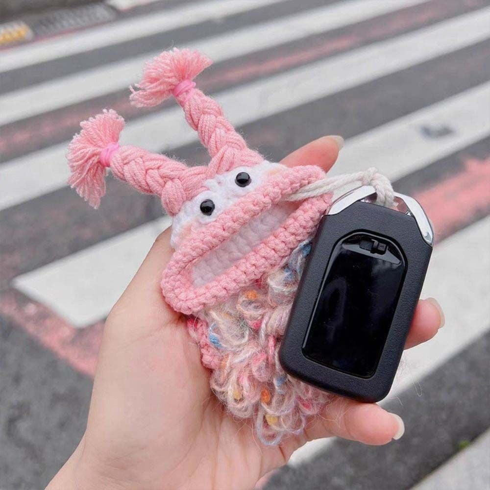 Funny Small Purse Entrance Guard Card Bag Cute Toy Pendant Car Key