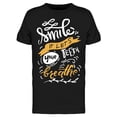 thumbnail image 1 of Funny Smile Quote Teeth Breathe Tee Men's -Image by Shutterstock, 1 of 2