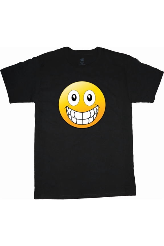 Funny Smiley Face Emoji Positive Expression Digital Icon Graphic Shirt,for men and women up to 5XL
