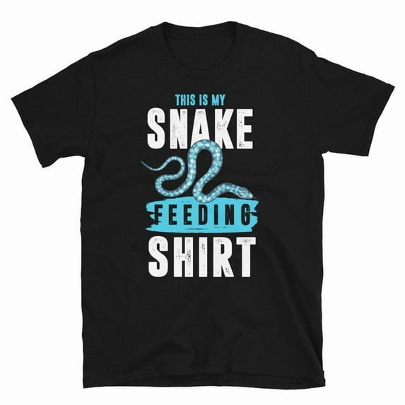 Funny Snake Lover Shirt Reptile Feeding Gift Herpetology Graphic,for men and women up to 5XL