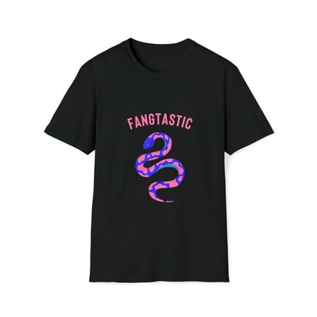 Funny Snake T-Shirt, Fangtastic Tee Shirt, Reptile Shirt, Snake Lover Gift