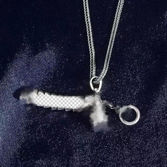 Funny Snake-shaped Titanium Steel Pendant Necklace