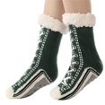 thumbnail image 1 of Funny Sneaker Pattern Winter Thermal Warm Nonslip Fleece Lined Slipper Socks, 1 of 20