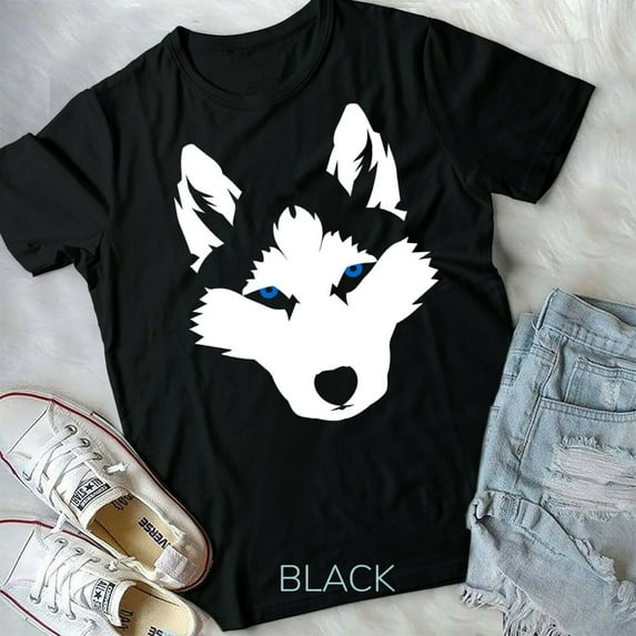 Funny Snow Dog Gifts Husky Tee Alaska Husky Siberian Husky Unisex Form T-Shirt
