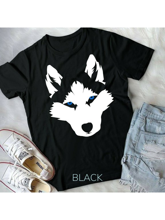 Funny Snow Dog Gifts Husky Tee Alaska Husky Siberian Husky Unisex Form T-Shirt