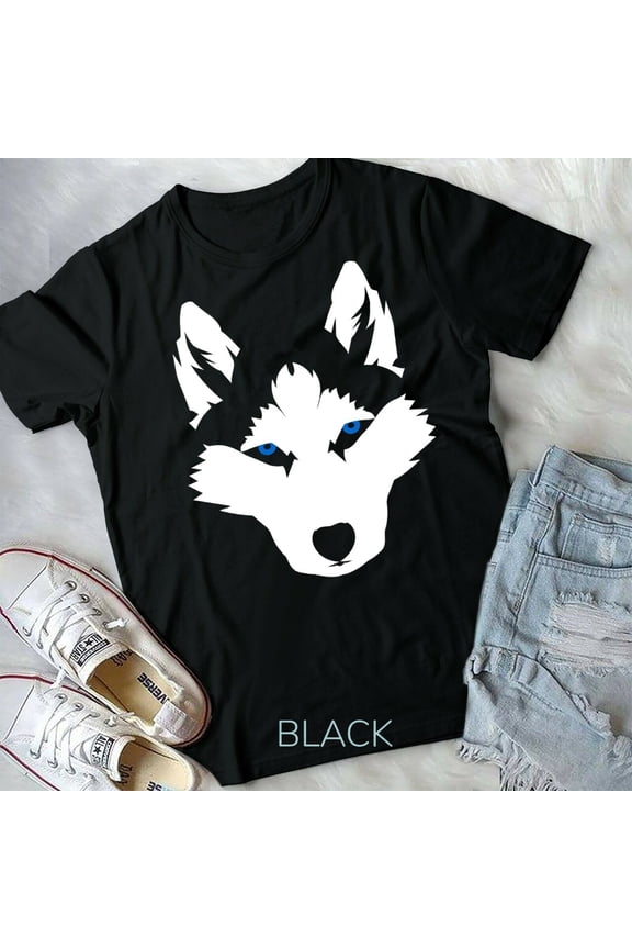 Funny Snow Dog Gifts Husky Tee Alaska Husky Siberian Husky Unisex Form T-Shirt