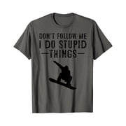 Funny Snowboarding Gift Men Women | Cute Snowboarder Teens T-Shirt All Size S-5XL