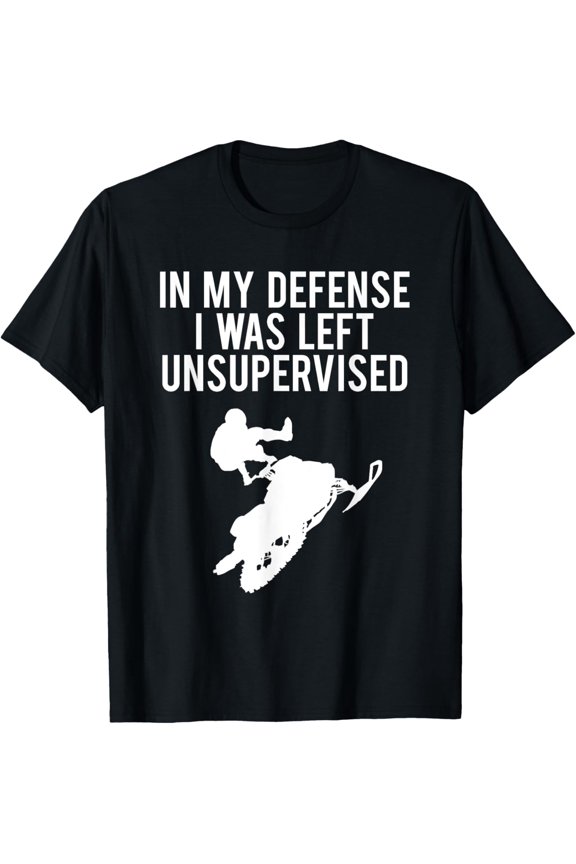 Funny Snowmobile Quote For Ditch Banging Sled Riders T-Shirt