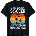 thumbnail image 1 of Funny Soccer Art Boys Men Women Sport Player Soccer Lover T-Shirt, 1 of 3
