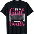 thumbnail image 1 of Funny Soccer Art For Girls Teens Women Soccer Lovers Players T-Shirt Black 4X-Large, 1 of 4