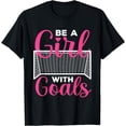 thumbnail image 1 of Funny Soccer Art For Girls Teens Women Soccer Lovers Players T-Shirt, 1 of 3