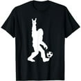 thumbnail image 1 of Funny Soccer Bigfoot Rock On for Sasquatch Soccer Players T-Shirt, 1 of 5