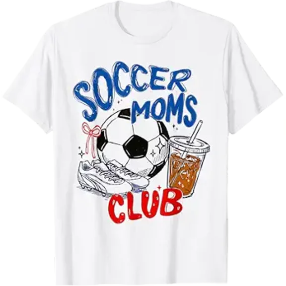 Funny Soccer Mom Club T-Shirt