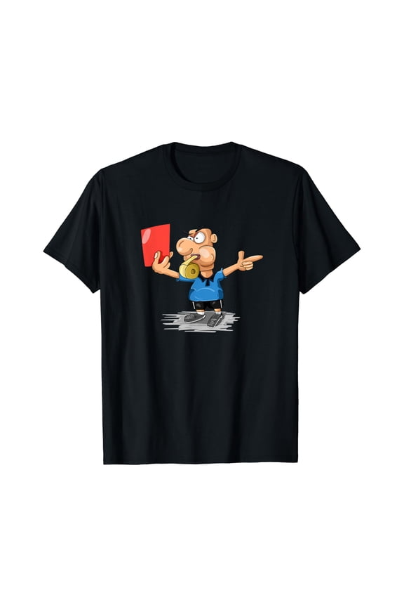 Funny Soccer Referee Red Card T Shirt Gift T-Shirt