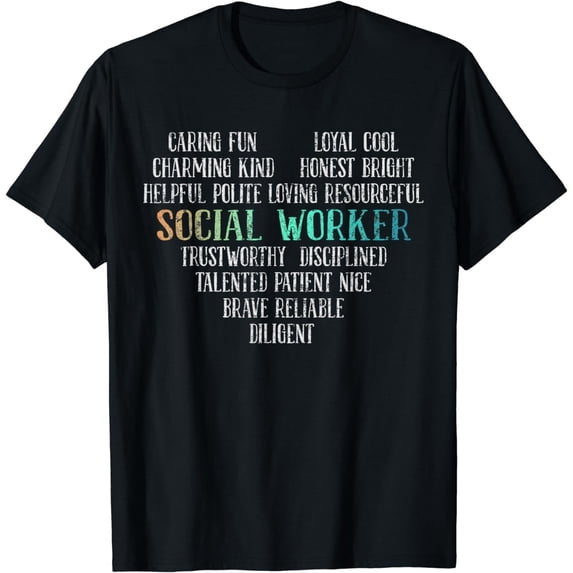 Funny Social Worker Appreciation Social Worker T-Shirt