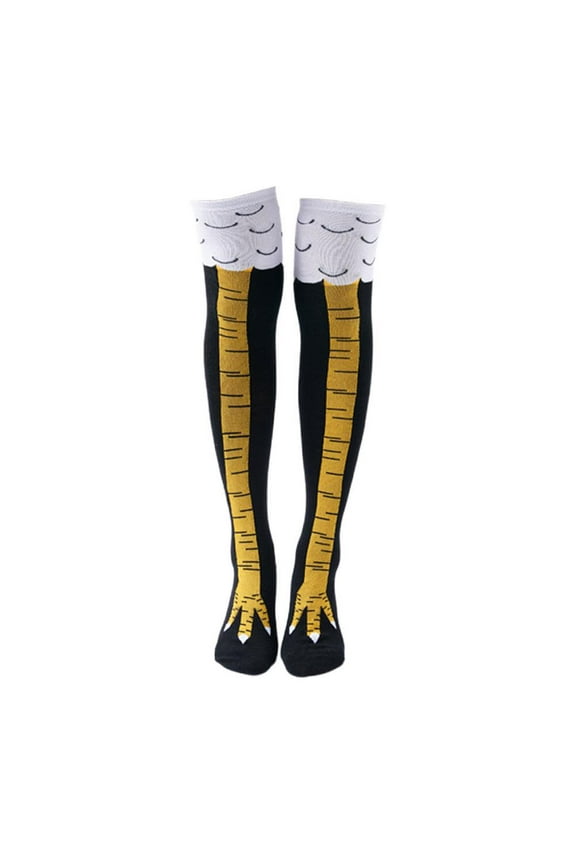 Chicken Legs Cartoon Animal Legs Knee Fitness Women Novelty C6W8