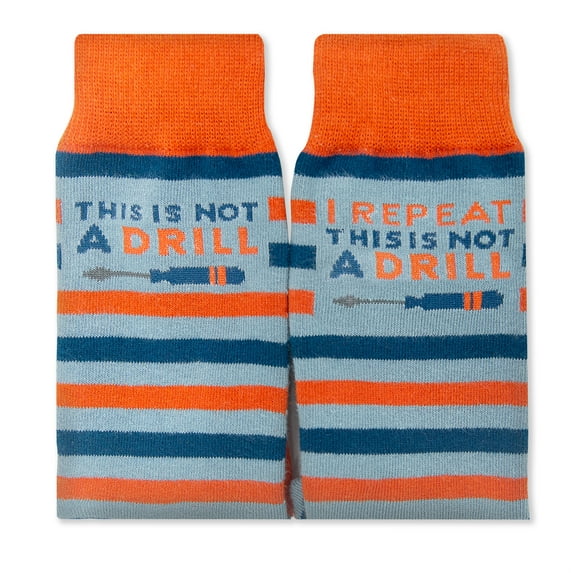 FunnyFeet Grandpa Teacher Humor Dress Socks for Men - Silly Patterns, White Elephant Gifts, Groomsmen Socks