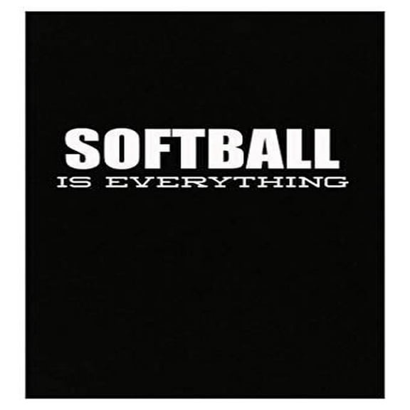 Funny Softball Poster - Unique Bat Design - Wall Decor Gift