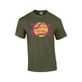 thumbnail image 1 of Funny Softball Short Sleeve T-shirt Education is Important-Military-Large, 1 of 4