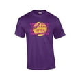 thumbnail image 1 of Funny Softball Short Sleeve T-shirt Education is Important-Purple-5Xl, 1 of 4