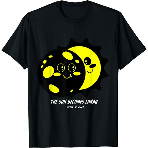 Funny Solar Eclipse April 2024 Sun is Getting Mooned T-Shirt
