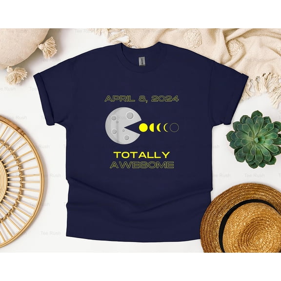 Funny Solar Eclipse April 8 2024 Eclipse Gamer Astronomy Video Games,T-Shirt, SW, Hoodie Unisex, up to 5XL