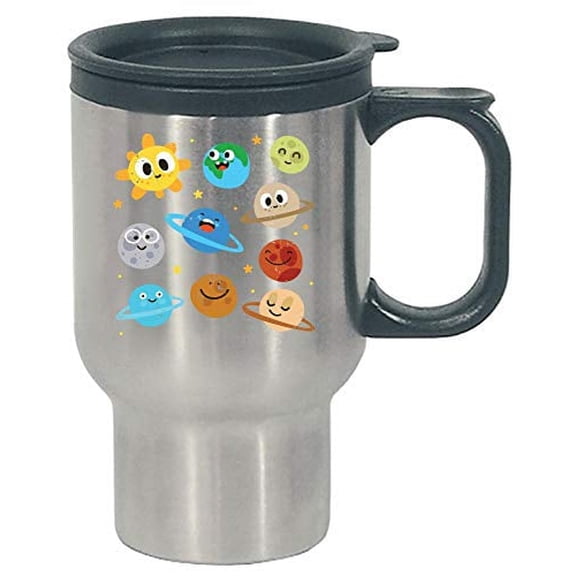 Funny Solar System - Planets Sun - Humor - Stainless Steel Travel Mug