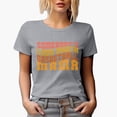 thumbnail image 1 of Funny Somebody's Loud Mouth Basketball Mama, Groovy Retro Wavy Text Merch Gift, Heather Grey T-Shirt, 3XL, 1 of 5