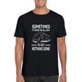 thumbnail image 1 of Funny Sometimes It Takes All Day To Get Nothing Done Tee Unisex T-Shirt, 1 of 3