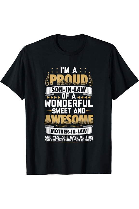Funny Son In Law From Mother In Law T-Shirt