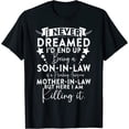 thumbnail image 1 of Funny Son in Law Birthday Gift Ideas Awesome Mother in Law T-Shirt, 1 of 3
