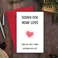 thumbnail image 1 of Funny Sorry for Your Loss Card – Heartfelt Humor for Leaving Co-Workers – Blank Inside, Includes Envelope – Perfect Farewell Gift for Friends and Colleagues, 1 of 2