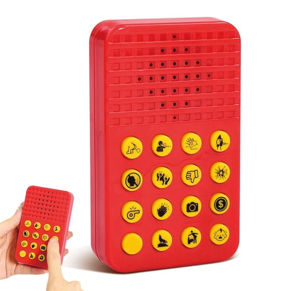 Funny Sound Machine Toy, Handheld Noise Maker with Applause, Cheers and Funny Effects, Portable Party Prank Sound Generator for Kids and Gatherings