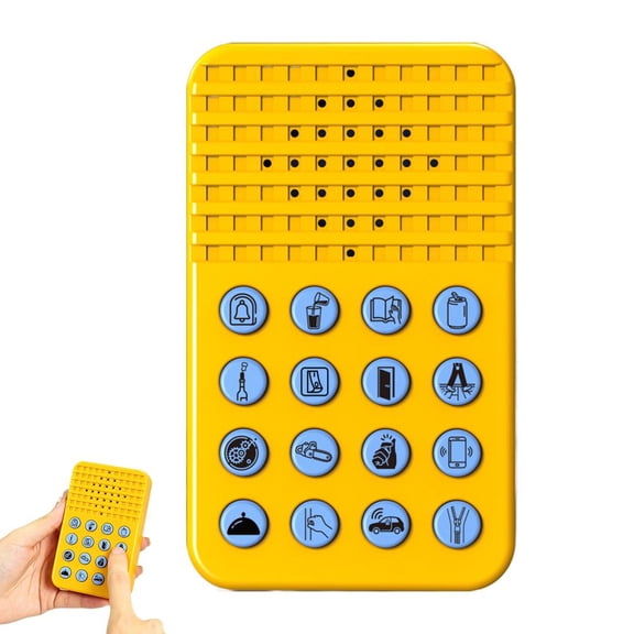 Funny Sound Machine Toy, Handheld Noise Maker with Applause, Cheers and Funny Effects, Portable Party Prank Sound Generator for Kids and Gatherings