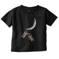 thumbnail image 1 of Funny Space Astronaut Moon Swing Toddler Boy Girl T Shirt Infant Toddler Brisco Brands 3T, 1 of 1