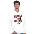 thumbnail image 1 of Funny Spaced Out Astronaut Joke Unisex Fleece Graphic Zip Up Hoodie Brisco Brands 3X, 1 of 5
