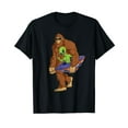 thumbnail image 1 of Funny Spaceship Alien Bigfoot Sasquatch UFO Extraterrestrial T-Shirt, 1 of 5