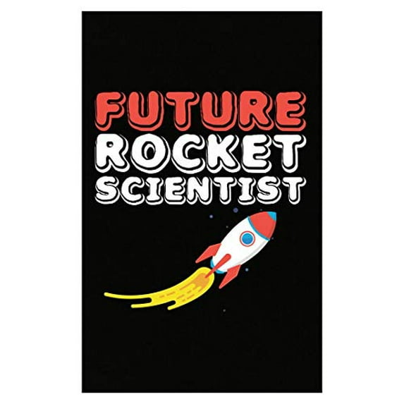 Funny Spaceship - Future Rocket Scientist - Ship - Poster | Size: 13x19" Wall Art Poster