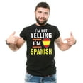 thumbnail image 1 of Funny Spanish Shirt Spanish Joke Tee Shirt Spain Patriotic Shirt Spanish Person Gift Humorous Shirts (3X-Large Black), 1 of 6