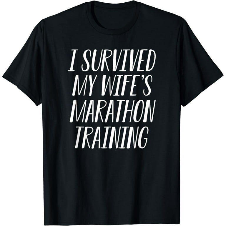 Funny Spectator Marathon Survivor Shirt For Husbands Funny Spectator Marathon Survivor Shirt For Husbands