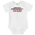 thumbnail image 1 of Funny Spoiled Grandchild Love Grandpa Romper Boys or Girls Infant Baby Brisco Brands NB, 1 of 6