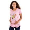 thumbnail image 1 of Funny SpongeBob Cartoon Always Hungry Women's Maternity T Shirt Tee Brisco Brands X, 1 of 3