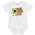 thumbnail image 1 of Funny SpongeBob Krabby Patty Nom Nom Romper Boys or Girls Infant Baby Brisco Brands 6M, 1 of 6