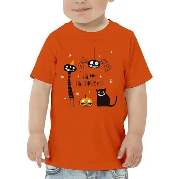 Funny Spooky Pals T-Shirt Toddler -Image by Shutterstock, 4 Toddler