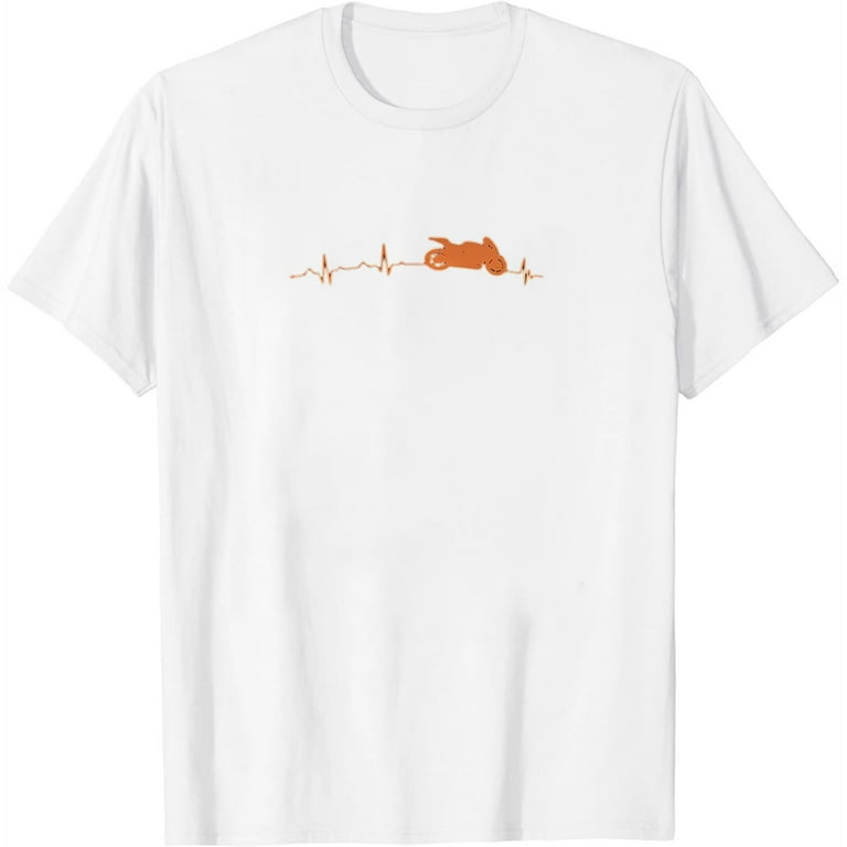 Motorcycle Heartbeat Shirt | Motorcycle Gift Shirt Motorcycle Heartbeat Shirt | Motorcycle Gift Shirt