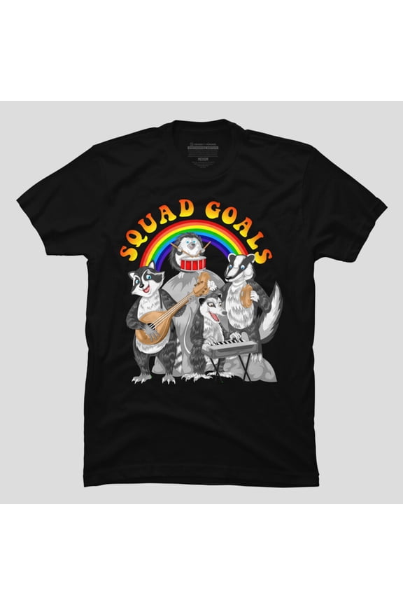 Funny Squad Goals Friendship Best Friends Matching Group Humor Unisex T-Shirt, Up to Size 5XL