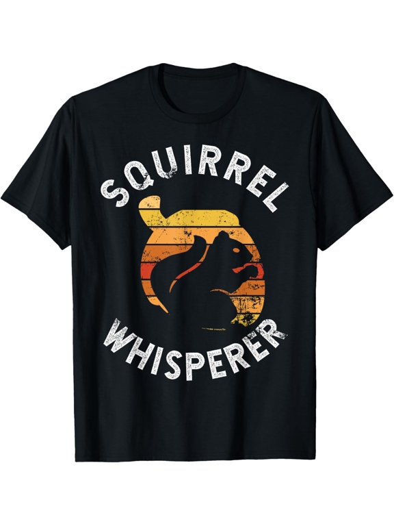 Funny Squirrel Art For Men Women Kids Pet Squirrel Lovers T-Shirt