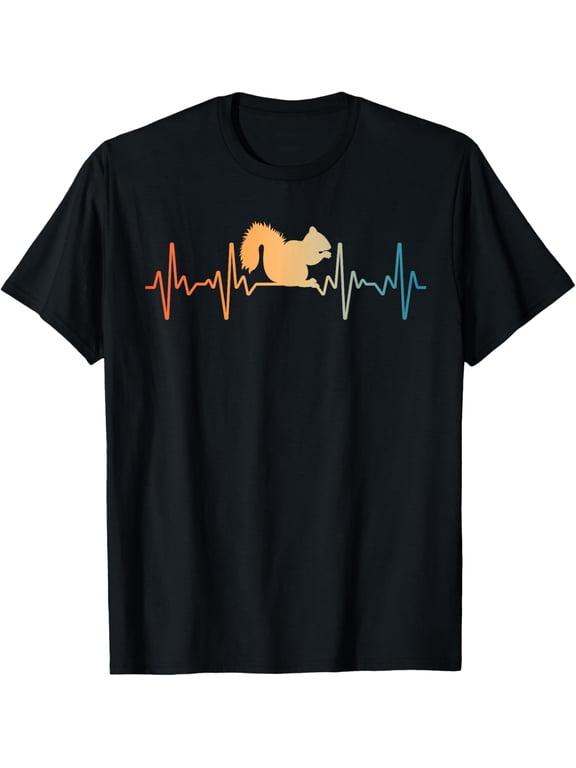 Funny Squirrel Designs For Kids Men Women Chipmunk Squirrel T-Shirt
