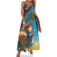 thumbnail image 1 of Funny Squirrel Fine Art Sleeveless Dress Summer Dress Woman 2025, 1 of 7