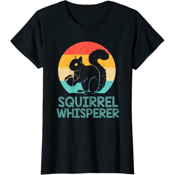 Funny Squirrel Whisperer Gift Squirrel Lover T-Shirt